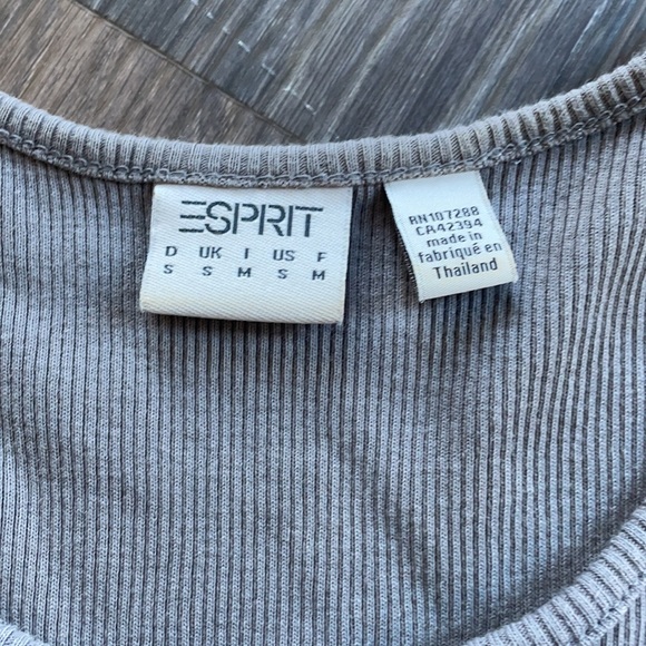 Women’s Esprit Fitted Tank Top Sz S - Picture 2 of 4